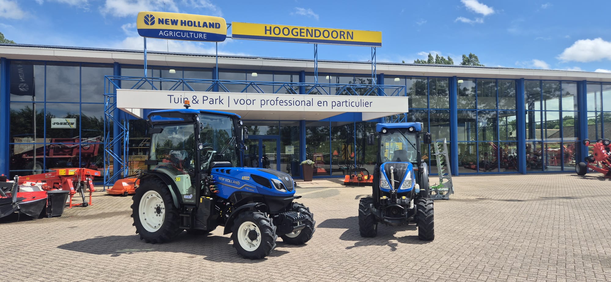 Lees meer: Twee New Holland tractoren erbij voor een goede klant van ons